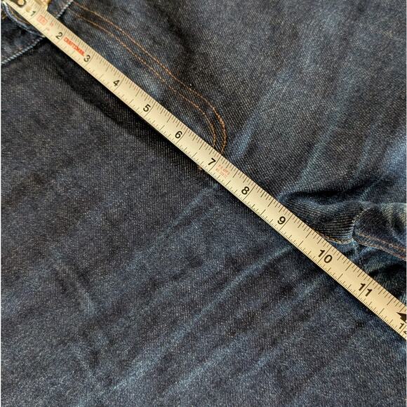 A.P.C. Jean Taille Haute Denim Mid-rise Straight Leg Jeans, size 40/L - Picture 8 of 9